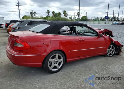 2006 Mercedes-Benz Clk 500 из США, поврежденный, VIN WDBTK75GX6T060301